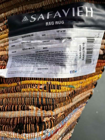 Photo of free 10 x 14 Rag Rug (Greensboro) #1