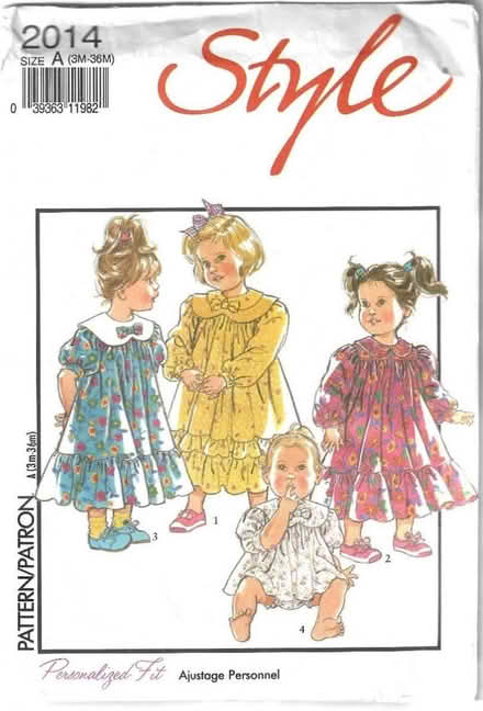 Photo of free Vintage Child's Dress Pattern (Castle Ward Lancaster) #1