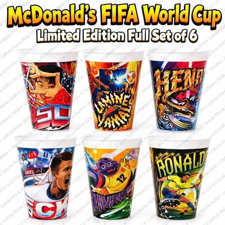 Photo of McDonalds World Cup cups (Cheddington LU7) #1