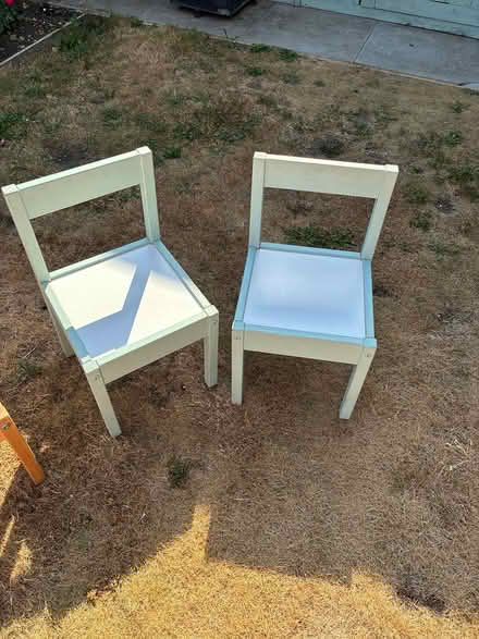 Photo of free Child’s Ikea table and 4 chairs (St Albans) #3