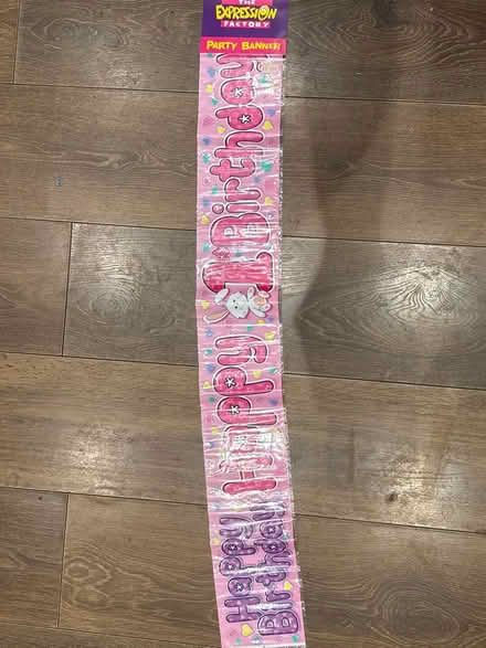 Photo of free Box of 1st birthday decorations (Darnley G53) #3