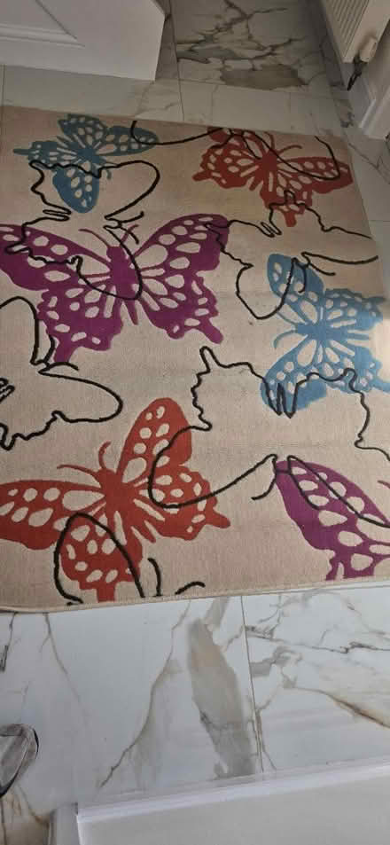 Photo of free Rug with butterfly design (Kirkby L32) #1