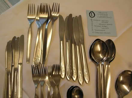 Photo of free 38 stainless steel cutlery (lot 1) (West Moors BH22) #2