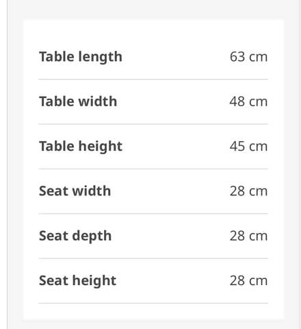 Photo of free Child’s Ikea table and 4 chairs (St Albans) #4