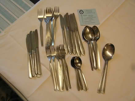 Photo of free 38 stainless steel cutlery (lot 1) (West Moors BH22) #1