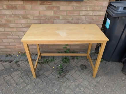 Photo of free Wooden desk (Hitchin - SG4) #1