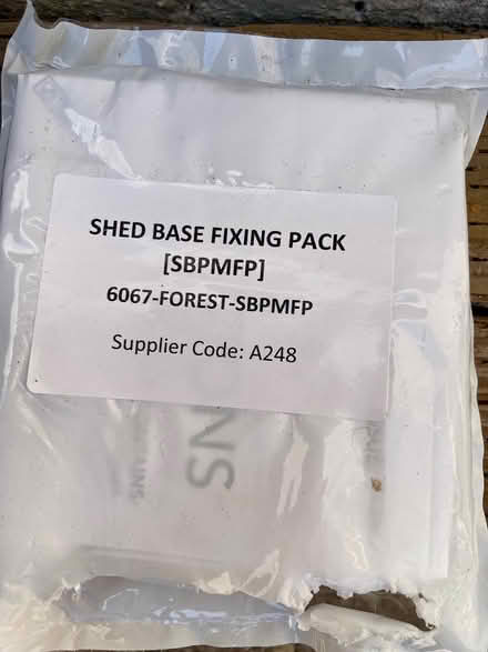 Photo of free Wooden base for 6’ x 4’ shed (CO7 Wivenhoe) #3