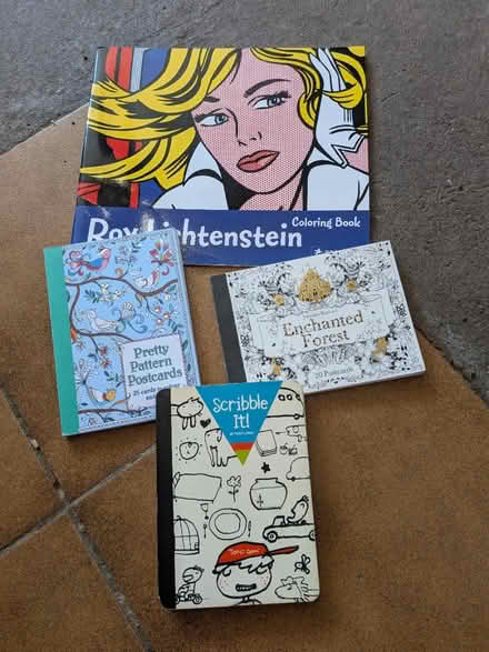 Photo of free Craft: colouring books, fabric pens (HD9 Honley) #2