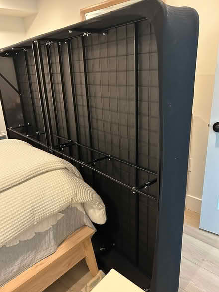 Photo of free QUEEN SZ. Box Spring & Bed frame (South end , Brigantine) #1