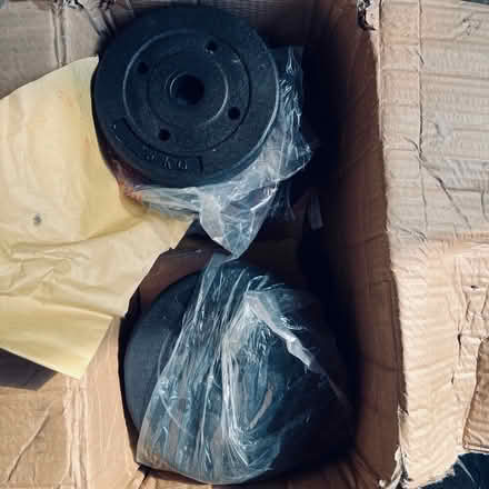 Photo of free Weights but no pole (Woodmancote GL52) #3