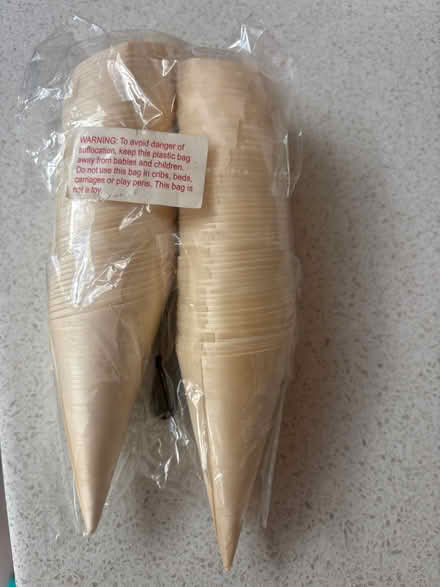 Photo of free Bamboo food cones (Palmers Green/ Edmonton N18) #1