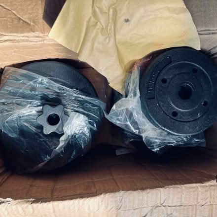Photo of free Weights but no pole (Woodmancote GL52) #4