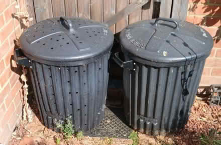 Photo of free Black dustbins (Bicester OX26) #1