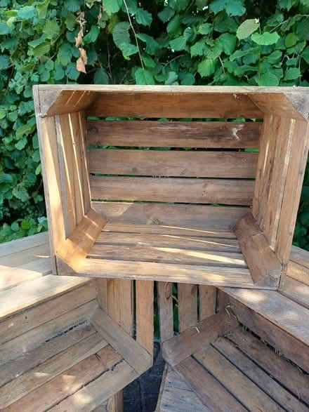 Photo of free Apple & Fruit Boxes (Wooden) (Rainham, Kent - ME8) #3