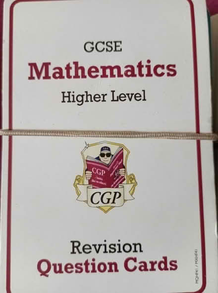 Photo of free GCSE Maths Higher Revision Cards (Odd Down BA2) #1