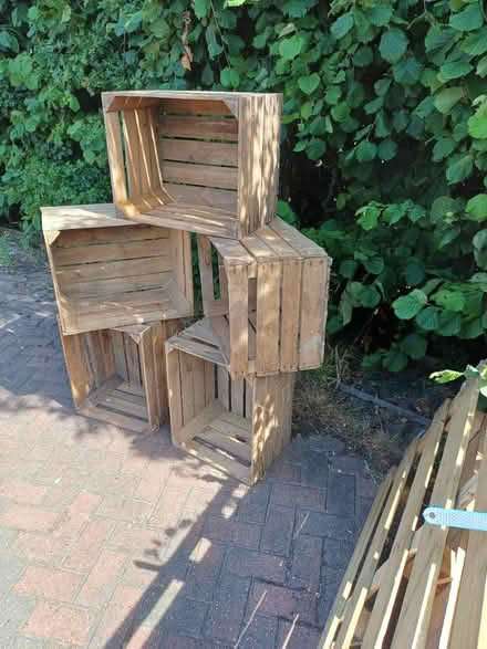 Photo of free Apple & Fruit Boxes (Wooden) (Rainham, Kent - ME8) #1