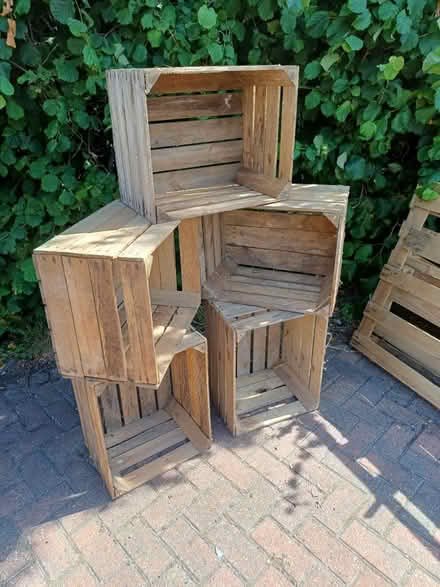 Photo of free Apple & Fruit Boxes (Wooden) (Rainham, Kent - ME8) #2
