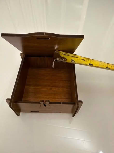 Photo of free Wooden keepsake box (Sunnyvale (Wolfe)) #2