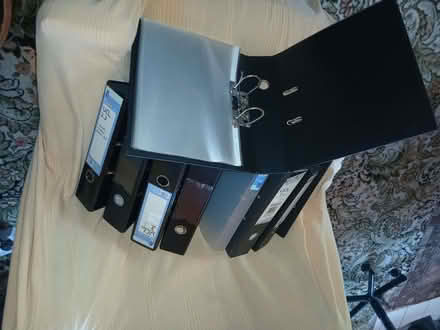 Photo of free 9 No. Foolscap Lever Arch Files (Danehill RH17) #1