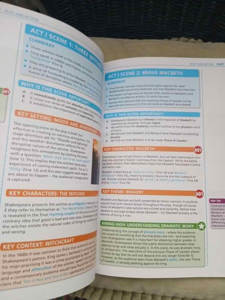 Photo of free Macbeth revision guide (Manor Road N17) #2