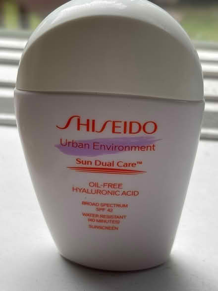 Photo of free Shiseido sunscreen (Westfield, NJ) #1