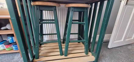 Photo of free Table and Stools (Low Moor BD12) #3