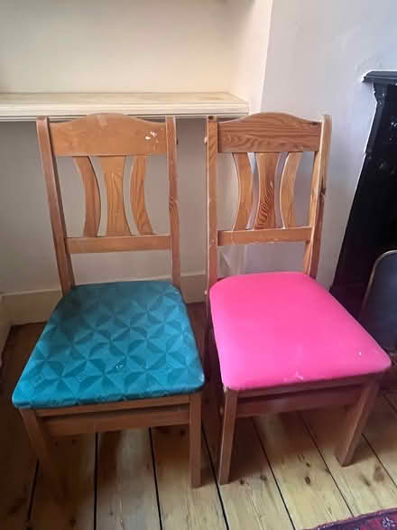 Photo of free Dining chairs solid, well loved (East Oxford OX4) #3