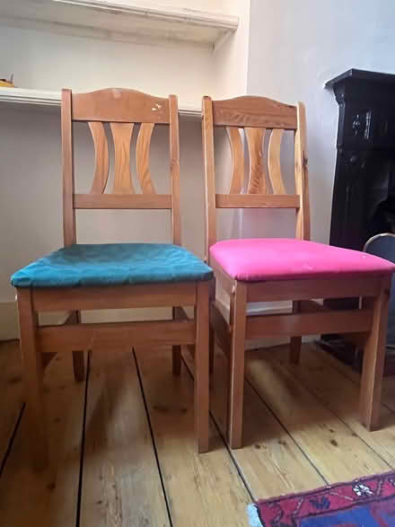 Photo of free Dining chairs solid, well loved (East Oxford OX4) #2