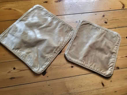 Photo of free Velvet cushion covers- never used (Didcot - Ladygrove) #1