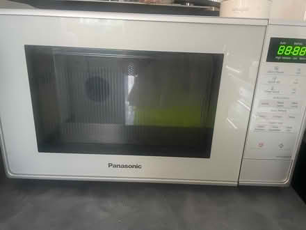 Photo of free Panasonic microwave silver (Cookham Rise SL6) #1