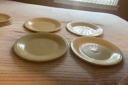 Photo of free 8 Fiesta ware dinner plates (Western Dearborn) #1