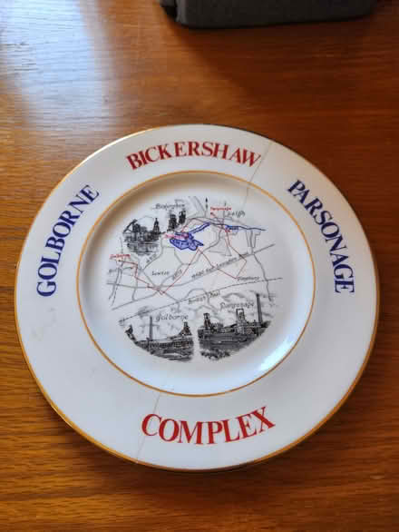 Photo of free Bickershaw Complex plate (St Helens Chancery lane WA9) #1