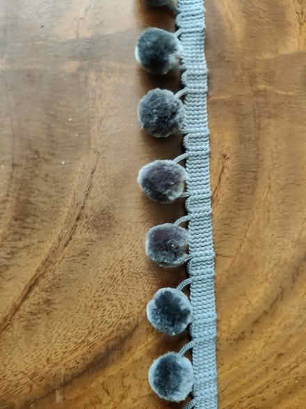Photo of free Grey pom pom edging (Jericho OX2) #1