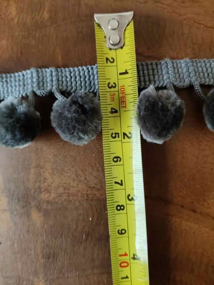 Photo of free Grey pom pom edging (Jericho OX2) #3