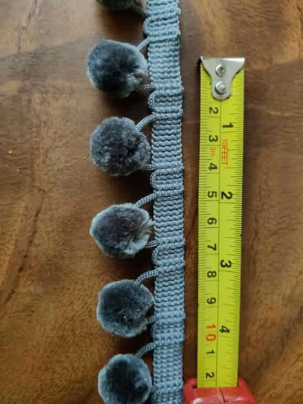 Photo of free Grey pom pom edging (Jericho OX2) #2