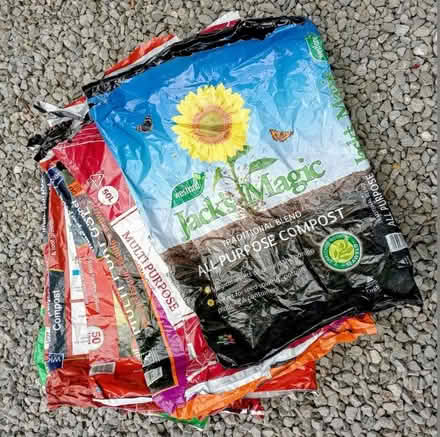 Photo of free Empty compost bags (East Horsley) #1