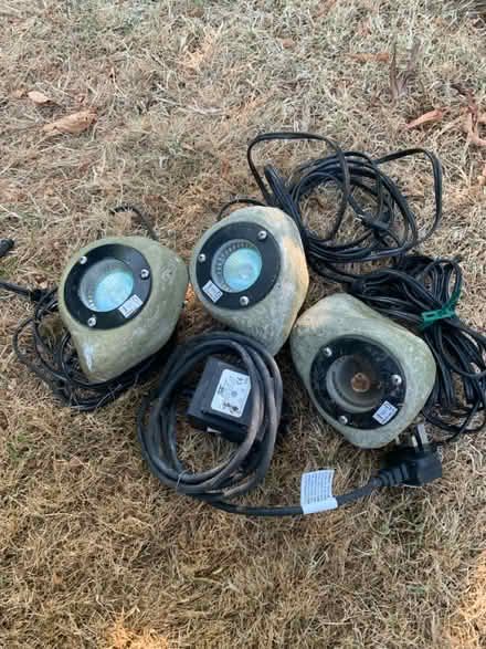 Photo of free 3 sets of 3 rock lights (Hoddesdon, EN11) #1