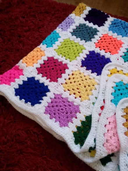 Photo of free Hand made blanket. 57 x68 inch (Walderslade) #3