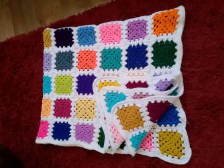 Photo of free Hand made blanket. 57 x68 inch (Walderslade) #2