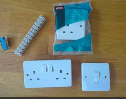 Photo of free Assorted electrical stuff (Lower Earley RG6) #1