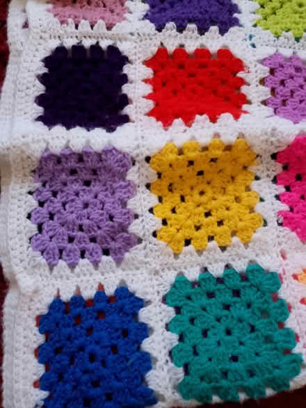Photo of free Hand made blanket. 57 x68 inch (Walderslade) #4