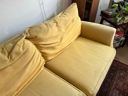 Photo of free Yellow sofa, OX4 (East Oxford OX4) #2