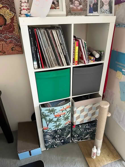 Photo of free Kallax shelves 4x2 (x2) + 2x2 (x1) (Mortimer Lewis Dr, Huntleys Cv) #3