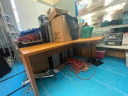Photo of free Wood Desk (Kew) #3