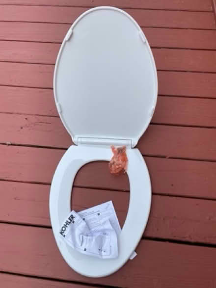 Photo of free Toilet seat cover (Livingston) #2