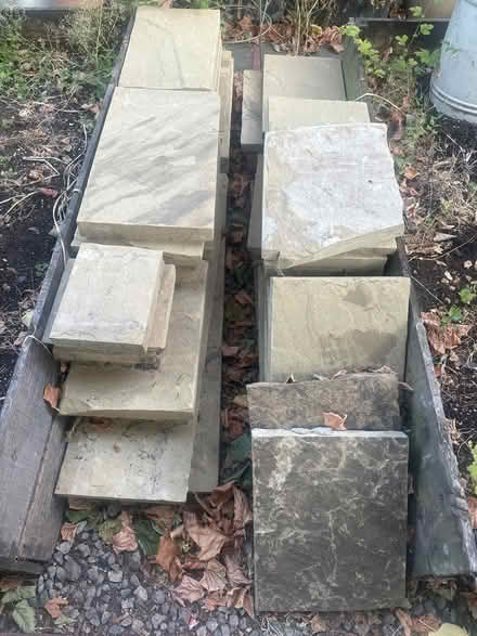 Photo of free Yorkstone Paving (N4) #1