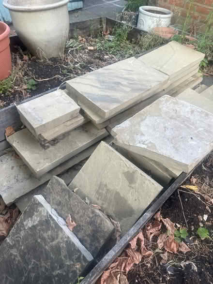 Photo of free Yorkstone Paving (N4) #2