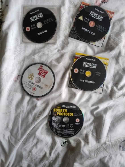 Photo of free Michael Caine DVDs (Bentilee ST2) #1