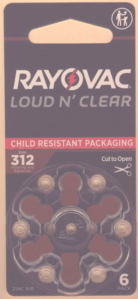Photo of free Hearing Aid Batteries (312) (McK) #1