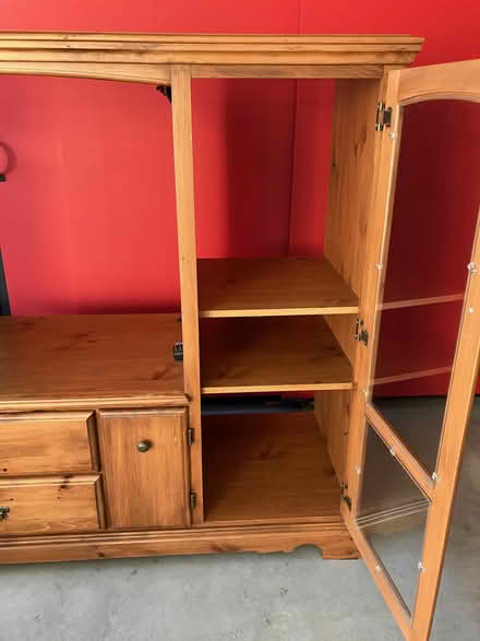 Photo of free Solid wood storage/display cabinet (Lake Country, BC) #2